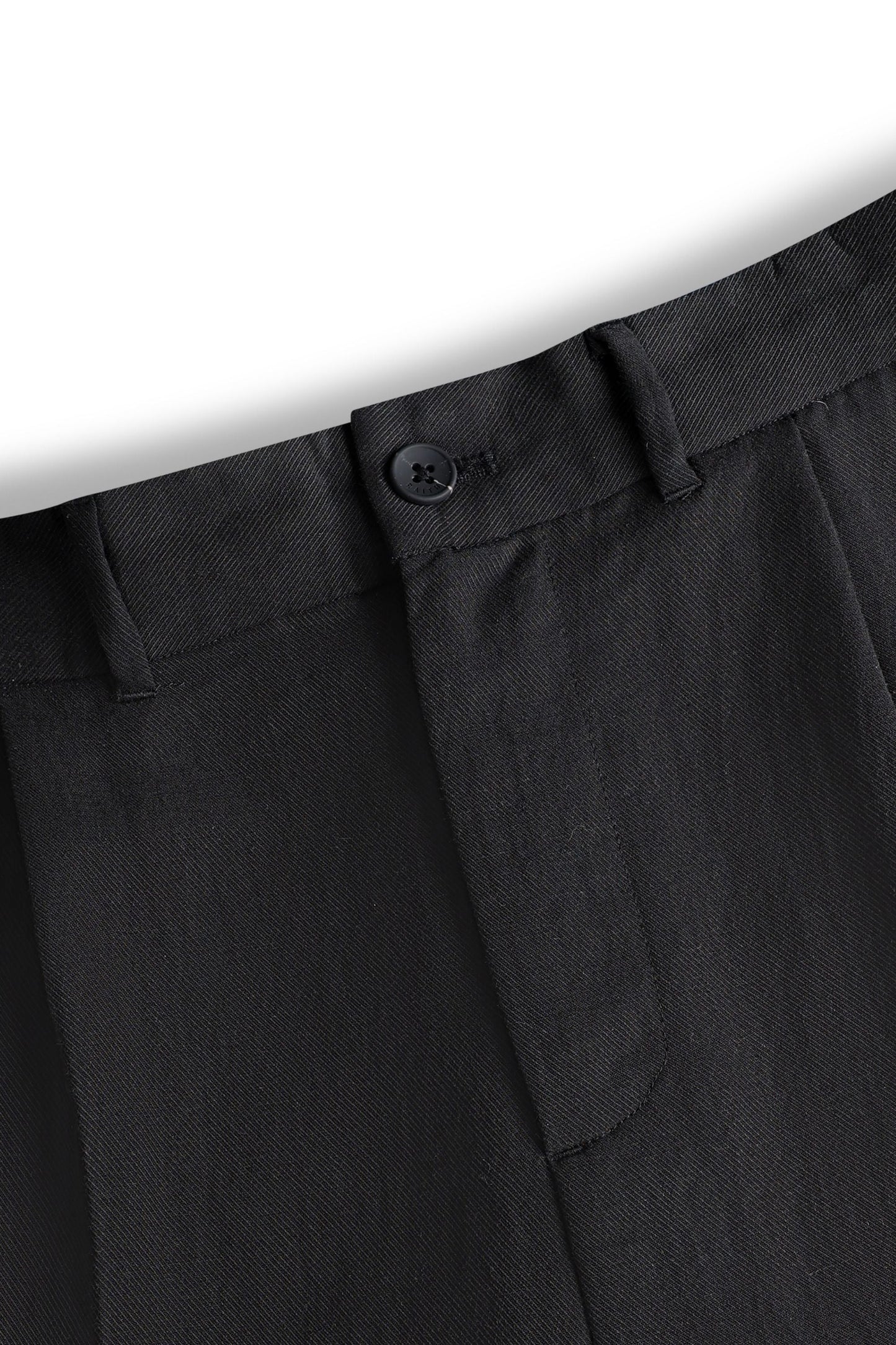 Helio Pleated Relaxed Trouser - Black